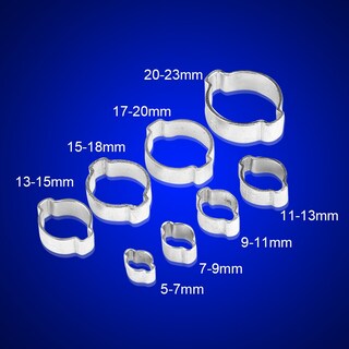 Foto 7 | Foto 7 | Abrazadera De Manguera Hapivida Hierro Zincado Galvanizado 5-23 Mm 10 Unidades - Venta Internacional.