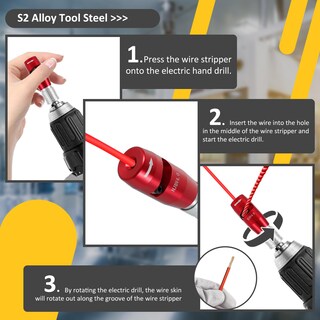 Foto 6 | Foto 6 | Herramienta Peladora De Cables De Aleación De Aluminio Wire Stripper Qenwkxz - Venta Internacional.