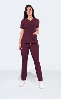 Foto 3 | Foto 3 | Uniforme Quirúrgico Para Mujer Vino Sea Brazil