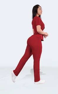 Foto 5 | Foto 5 | Uniforme Quirúrgico Para Mujer Rojo Sea Brazil