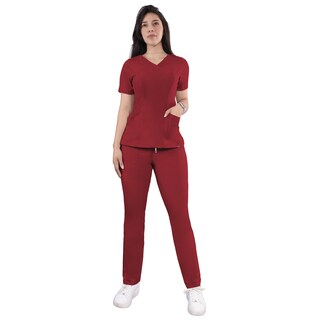 Foto 1 | Foto 1 | Uniforme Quirúrgico Para Mujer Rojo Sea Brazil