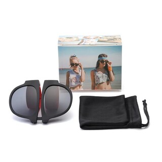 Foto 3 | Foto 3 | Gafas De Sol Plegables Unisex Negrotornasol Polarized Uv400 - Venta Internacional.