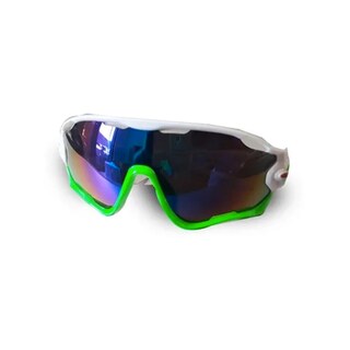 Foto 1 | Foto 1 | Gafas De Sol Polarizadas Para Ciclismo Mtb Uv400 Con Lentes Verde-blancas - Venta Internacional.