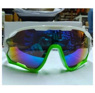 Foto 2 | Foto 2 | Gafas De Sol Polarizadas Para Ciclismo Mtb Uv400 Con Lentes Verde-blancas - Venta Internacional.