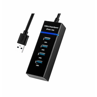 Foto 1 | Foto 1 | Hub Usb 3.0 De 4 Puertos Usb Múltiple Con Luz Indicadora - Venta Internacional.