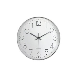 Foto 1 | Foto 1 | Reloj De Pared Decorativo 30 Cm Redondo Blanco - Venta Internacional.