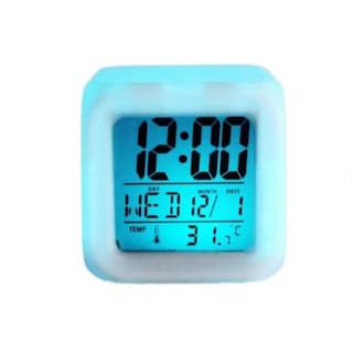 Foto 1 | Foto 1 | Reloj Digital Led Alarm Clock Cube Con Temperatura - Venta Internacional.