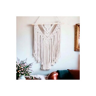 Foto 1 | Foto 1 | Tapiz Tejido De Macramé Para Colgar En La Pared Estilo Bohemio 50 X 100 Cm - Venta Internacional.