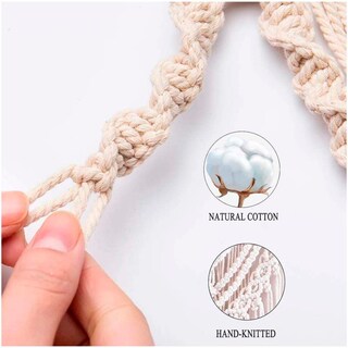 Foto 3 | Foto 3 | Tapiz De Tela Para Colgar En La Pared  Macramé  Estilo Bohemio  50 X 100 Cm - Venta Internacional.