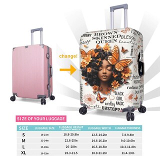 Foto 6 | Foto 6 | Protector De Maleta Hepmant African-american Woman Xl - Venta Internacional.