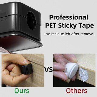 Foto 4 | Foto 4 | Organizador De Cables Magnéticos Costop Paquete De 6 Para El Hogar La Oficina O El Coche - Venta Internacional.