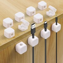 Organizador De Cables Chiffonade  Magnético  Organizador De Cables  Paquete De 12 - Venta Internacional.