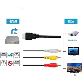 Foto 5 | Foto 5 | Conversor De Cable Hdmi A Rca Hdtv A 3 Rca Audio De 1 5 M - Venta Internacional.