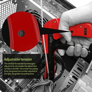 Foto 2 | Foto 2 | Pistola De Amarre De Cables Stedi Pistola Ergonómica De Operación Manual - Venta Internacional.