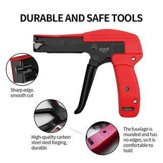 Foto 3 | Foto 3 | Pistola De Amarre De Cables Stedi Pistola Ergonómica De Operación Manual - Venta Internacional.