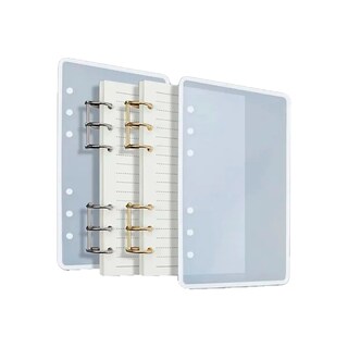 Foto 1 | Foto 1 | Cuaderno De Notas De Resina Epoxi De Silicona Con Molde De Resina Transparente De 13 Cm - Venta Internacional.
