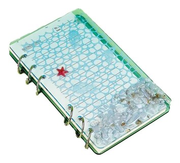 Foto 3 | Foto 3 | Cuaderno De Notas De Resina Epoxi De Silicona Con Molde De Resina Transparente De 13 Cm - Venta Internacional.