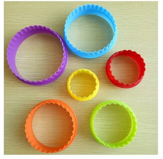 Foto 4 | Foto 4 | Molde Para Galletas Cortador De Pastelería Circular Colores - Venta Internacional.