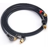 Cable De Audio Hifi De Cobre Ofc De 0 75 M Con 2 Conectores Rca - Venta Internacional.