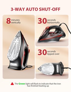 Foto 4 | Foto 4 | Plancha De Vapor Sundu 1500 W Suela De Cerámica Antiadherente De 350 Ml - Venta Internacional.