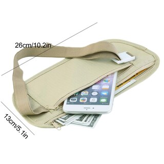 Foto 4 | Foto 4 | Riñonera Mayhei De Money Belt Para Pasaporte De Viaje  Color Caqui - Venta Internacional.