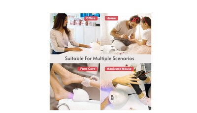 Foto 5 | Foto 5 | Secador De Uñas Con Lámpara Led Uv Máquina De Manicura De Gel Uv De 48 W - Venta Internacional.