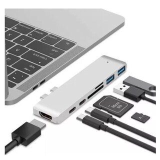 Foto 2 | Foto 2 | Adaptador Usb Tipo C Thunderbolt 3 Para Macbook Pro - Venta Internacional.