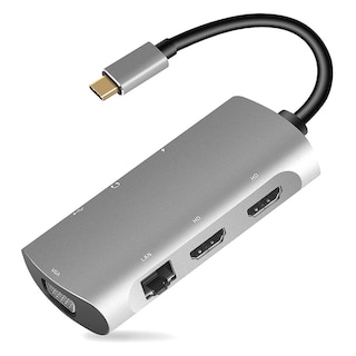 Foto 1 | Foto 1 | Estación De Acoplamiento Con Doble Monitor Usb-c Hdmi Con Suministro De Energía De 100 W - Venta Internacional.