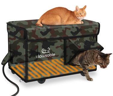 Foto 1 | Foto 1 | Caseta Para Gatos Con Calefacción Que Se Puede Rasguñar E Indestructible Para Uso Exterior E Invierno - Venta Internacional.