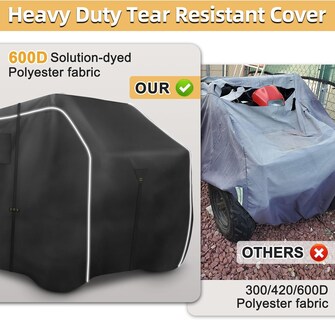 Foto 2 | Foto 2 | Funda Para Vehículos Todo Terreno Zenicham 600d Impermeable Y Resistente Al Viento 75 X 47 X 37 Cm - Venta Internacional.