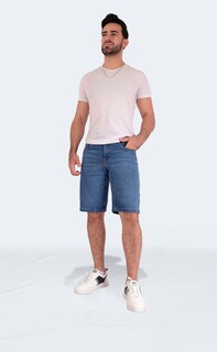 Foto 4 | Foto 4 | Bermuda Short De Mezclilla Para Hombre Casual Sea Brazil