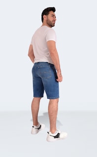 Foto 5 | Foto 5 | Bermuda Short De Mezclilla Para Hombre Casual Sea Brazil