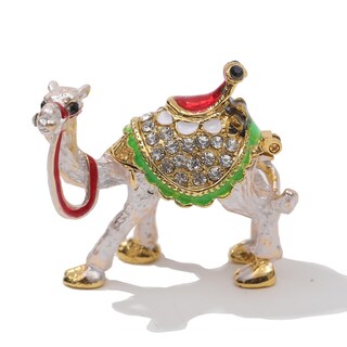 Foto 1 | Foto 1 | Joyero Sevenbees De Regalo Para Amantes De Los Camellos Con Diamantes De Imitación De Cristal - Venta Internacional.