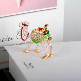 Foto 3 | Foto 3 | Joyero Sevenbees De Regalo Para Amantes De Los Camellos Con Diamantes De Imitación De Cristal - Venta Internacional.