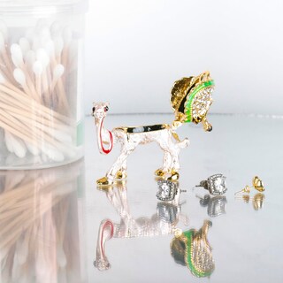 Foto 6 | Foto 6 | Joyero Sevenbees De Regalo Para Amantes De Los Camellos Con Diamantes De Imitación De Cristal - Venta Internacional.