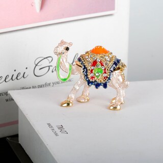 Foto 5 | Foto 5 | Joyero Sevenbees Figura De Camello Coleccionable Cristal - Venta Internacional.