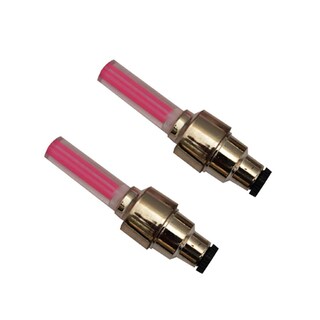 Foto 1 | Foto 1 | Juego Tapones De Valvula Para Camara Bicicleta Con Luz Roja