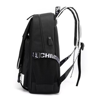 Foto 7 | Foto 7 | Mochila Huoying De Piel Sintética Con Estampado De Cuervos De La Familia Naruto Uchiha - Venta Internacional.