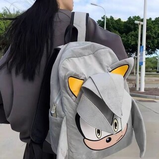 Foto 3 | Foto 3 | Mochila Sabny Sonic Shadow De Piel Sintética Gris De Gran Capacidad - Venta Internacional.