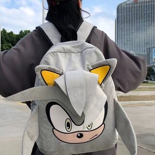Foto 4 | Foto 4 | Mochila Sabny Sonic Shadow De Piel Sintética Gris De Gran Capacidad - Venta Internacional.