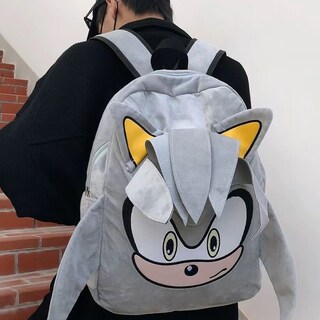 Foto 6 | Foto 6 | Mochila Sabny Sonic Shadow De Piel Sintética Gris De Gran Capacidad - Venta Internacional.
