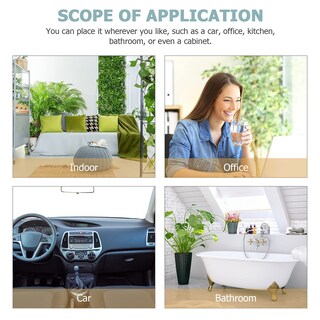 Foto 4 | Foto 4 | Colgante Con Forma De Botella Colgante Heallily Con Difusor De Perfume 4 Unidades - Venta Internacional.