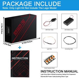 Foto 5 | Foto 5 | Kit De Iluminación Led Hilighting Mejorado Para Lego Star Wars 75389 - Venta Internacional.