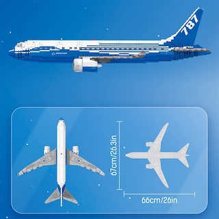 Foto 3 | Foto 3 | Juego De Bloques De Construcción Dahonpa Boeing 787 Airplane 1350 Piezas - Venta Internacional.