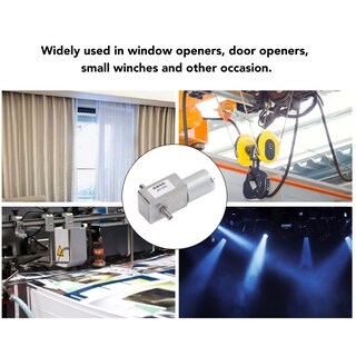 Foto 3 | Foto 3 | Motor De Engranajes Dc 12 V 3 Rpm Engranaje Helicoidal Autobloqueante Jgy 370 - Venta Internacional.