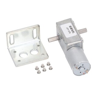 Foto 7 | Foto 7 | Motor De Engranajes Dc 12 V 3 Rpm Engranaje Helicoidal Autobloqueante Jgy 370 - Venta Internacional.