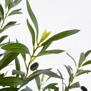 Foto 4 | Foto 4 | Plantas Calientes De Olivo Artificial De 1 5 M De Altura Con Maceta Y Cesta - Venta Internacional.