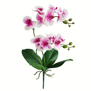 Foto 1 | Foto 1 | Flores Artificiales Jasming Phaleanopsis Orquídeas Rosas (60 Cm) - Venta Internacional.