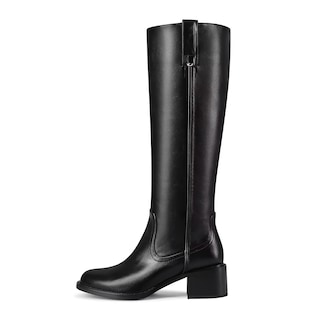 Foto 2 | Foto 2 | Botas Hasta La Rodilla Itozer Para Mujer Tacón Grueso Piel Charol - Venta Internacional.
