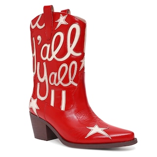 Foto 1 | Foto 1 | Botas Vaqueras Hochfart Embroidered Star Para Mujer Piel Negra - Venta Internacional.